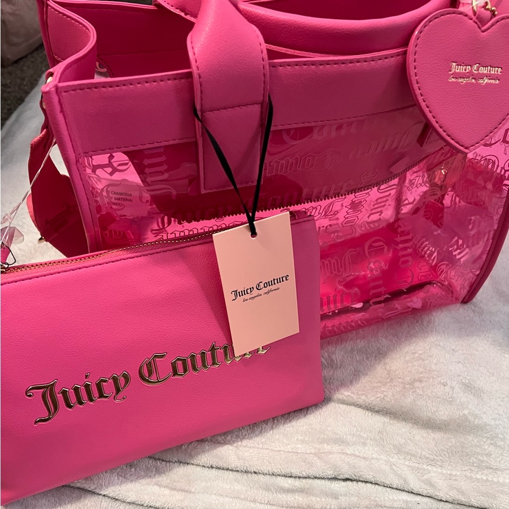 NWT PINK JUICY COUTURE TOTE BAGE
